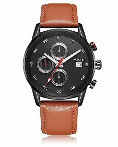 Чоловічий годинник CIVO Чорний - Фото 1