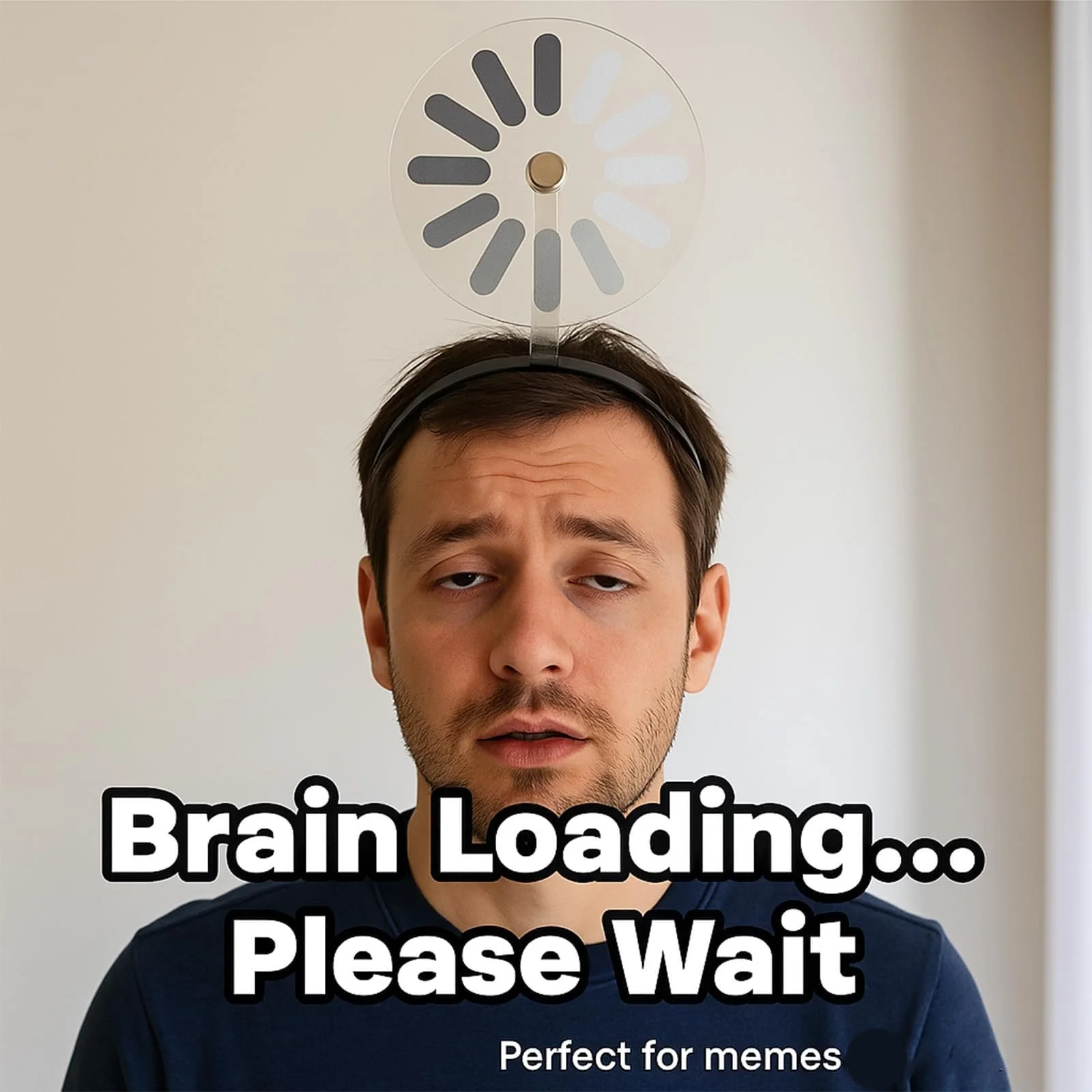 Обруч для волос Funny Creative Loading, фото №3