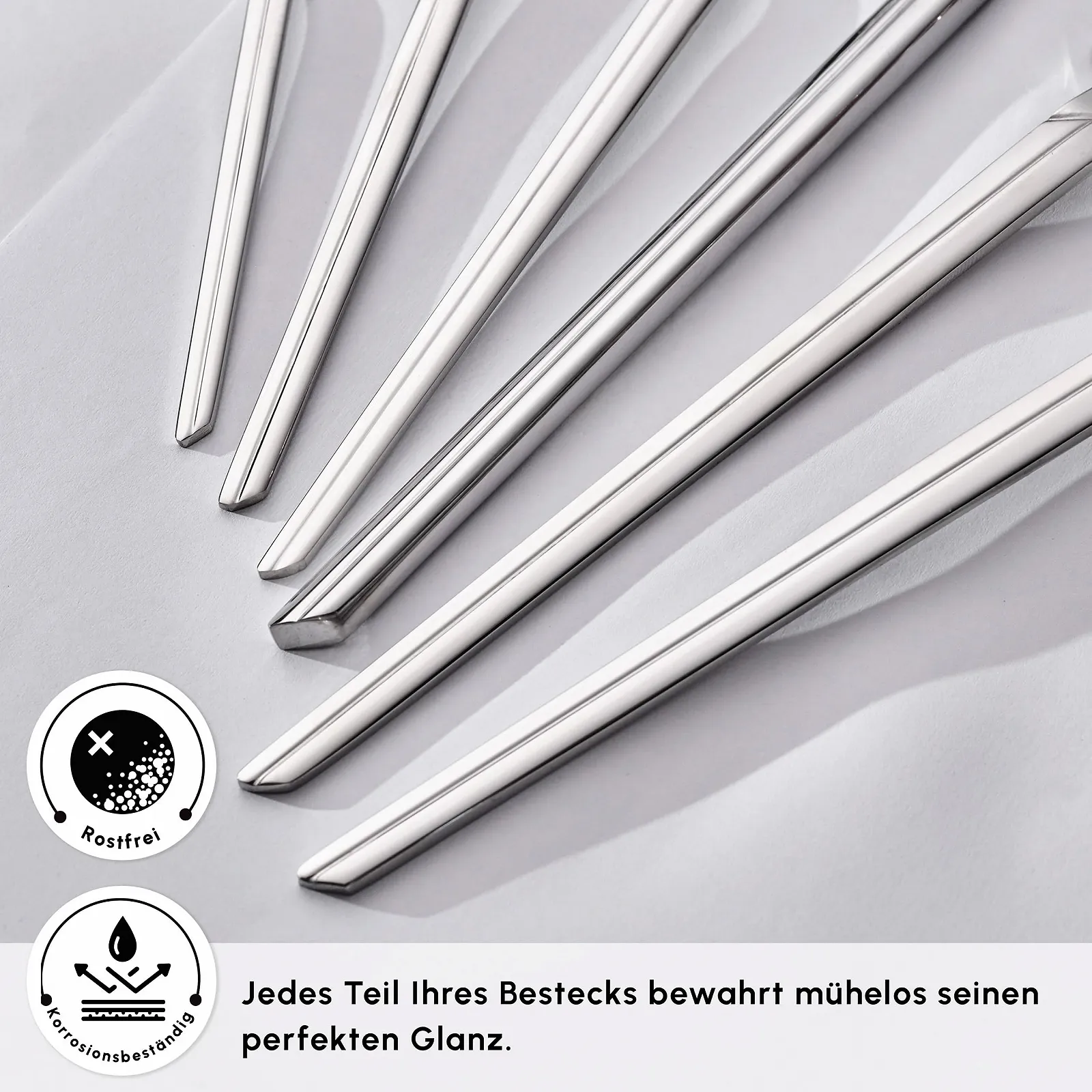 Набір столових приборів Karaca Midway, 84 предмети на 12 персон, фото №7