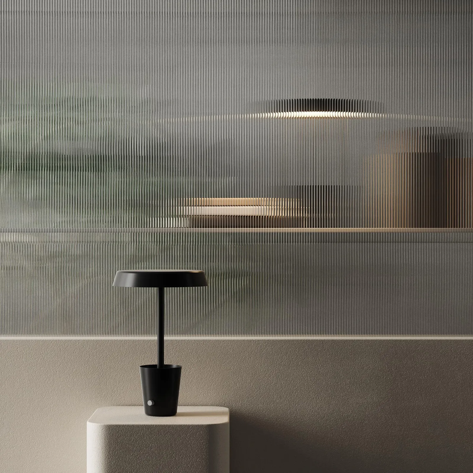 Розумна настільна лампа Nanoleaf Umbra Cup чорна, фото №6