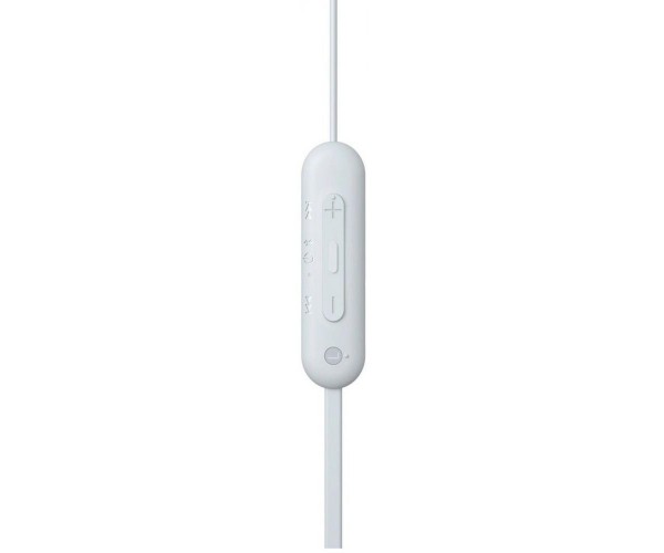 Навушники із мікрофоном Sony WI-C100 White (WIC100W.CE7), фото №4