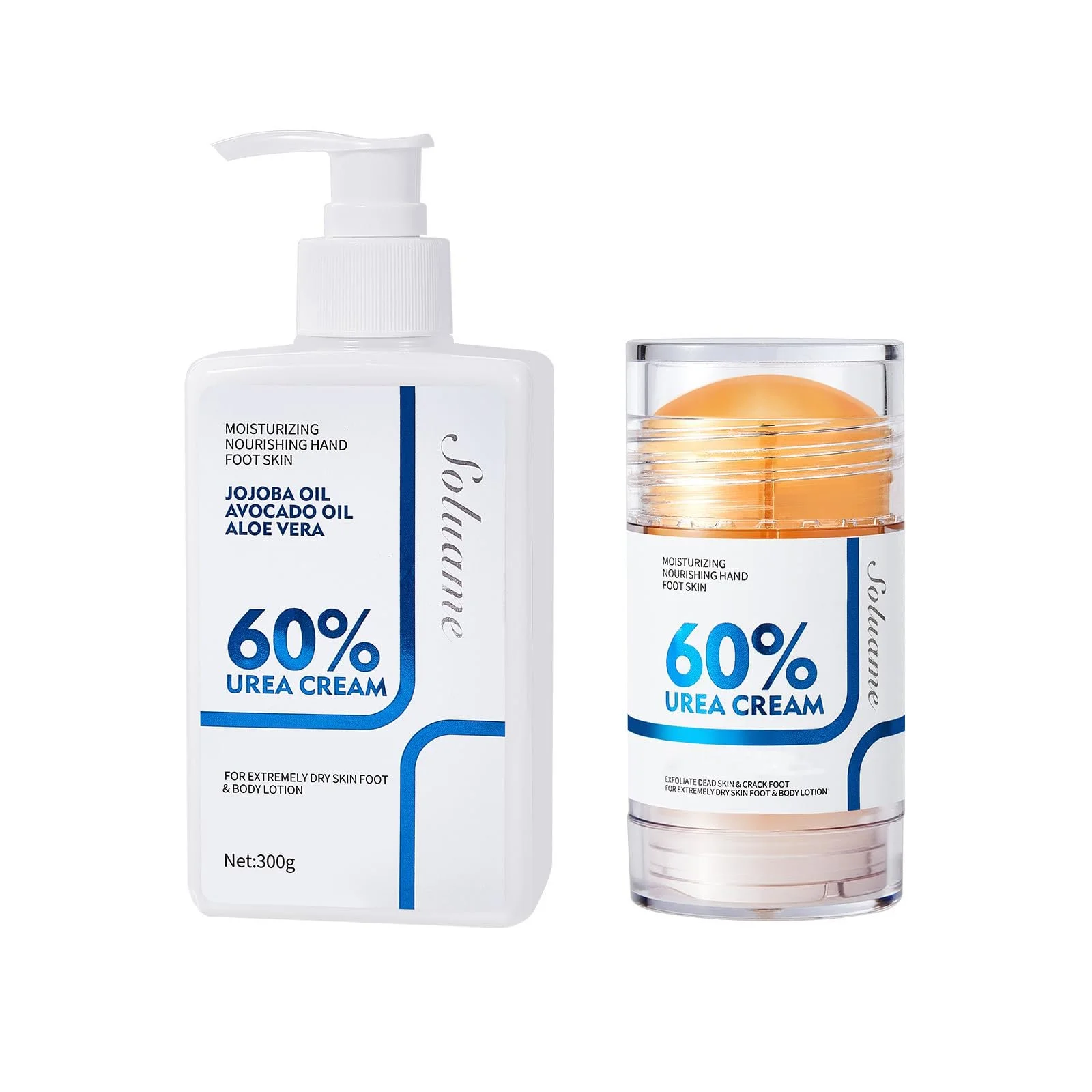 Лосьон для тела и крем для ног Urea 60% + Salicylic Acid 2% Набор, фото №1