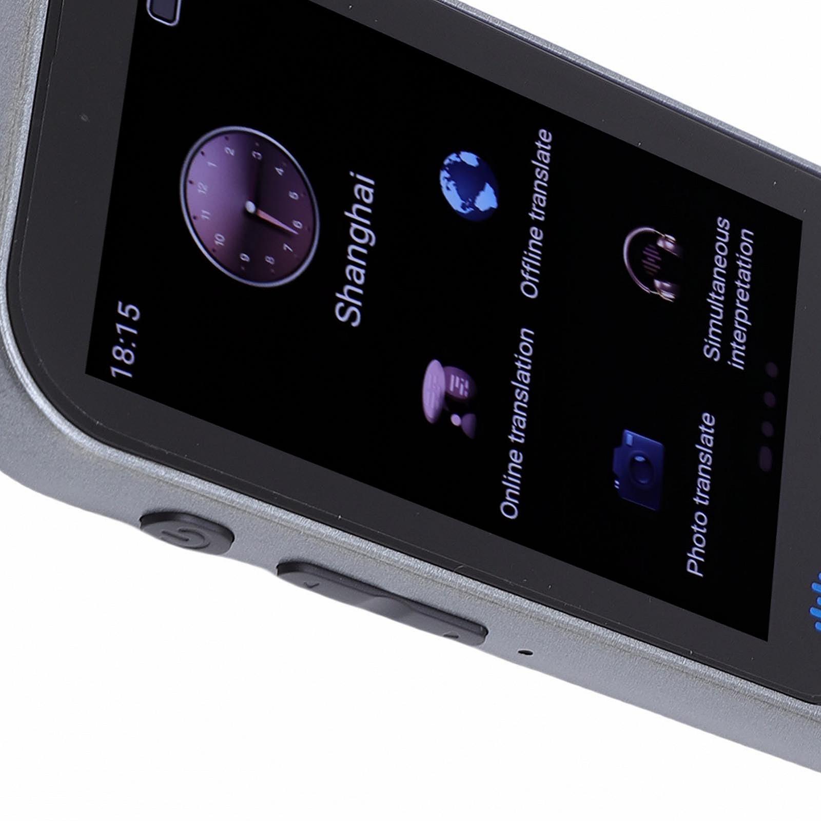 Голосовий перекладач AI, 138 мовами, 1 ГБ і 8 ГБ 3-дюймовий сенсорний екран, фото №9