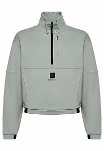 Женская Толстовка Superdry Code Tech Half Zip Boxy Sweat - Фото 1
