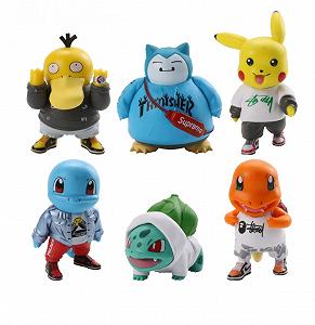 Покемон Пикачу Pokemon Pikachu Чармандер, Псик, Сквиртл, Бульбазавр, Снорлакс игровые фигурки 6-10.5см 6 шт. - Фото 1