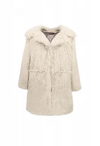 Женская Зимняя Куртка с Мягким Флисом Теплая Три Четверти Casual Элегантная - Фото 1