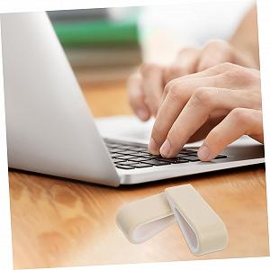 Подставка для ноутбука BESPORTBLE, силиконовая, эргономичная, наклонная, вентилируемая, легкая, регулируемая, для офиса, дома, 2 шт. synthetic.ua - Фото 1