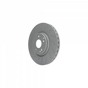 Гальмівний диск ATE 24.0128-0177.1 для MERCEDES-BENZ передня вісь synthetic.ua - Фото 1