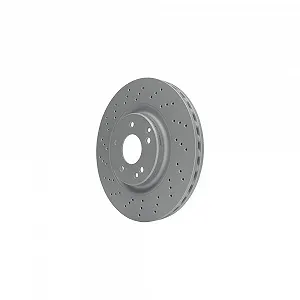 Тормозной диск ATE 24.0128-0177.1 для MERCEDES-BENZ, передняя ось - Фото 1