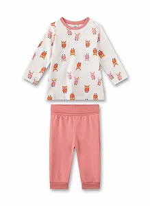 Купити Піжама Sanetta для дівчаток Бежевий - Фото 1 Піжама Sanetta для дівчаток Бежевий - Фото 1