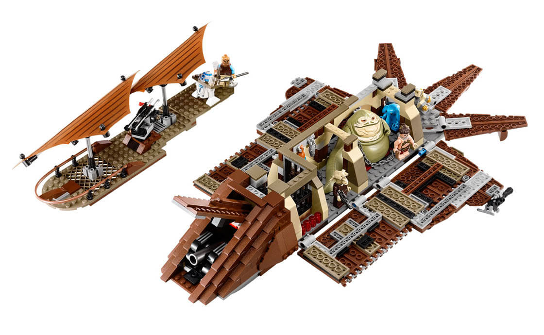Конструктор Лего LEGO Star Wars Парусный корабль Джабби (75020), фото №3
