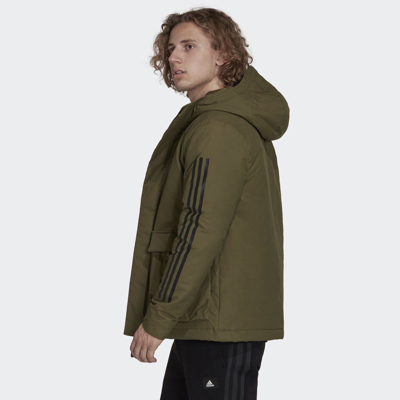 Пуховик Adidas Utilitas 3-Stripes L, фото №3