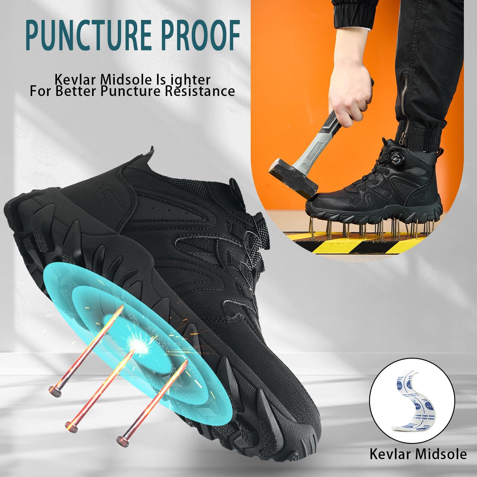 Чоловічі черевики JAOOUU S3, фото №4