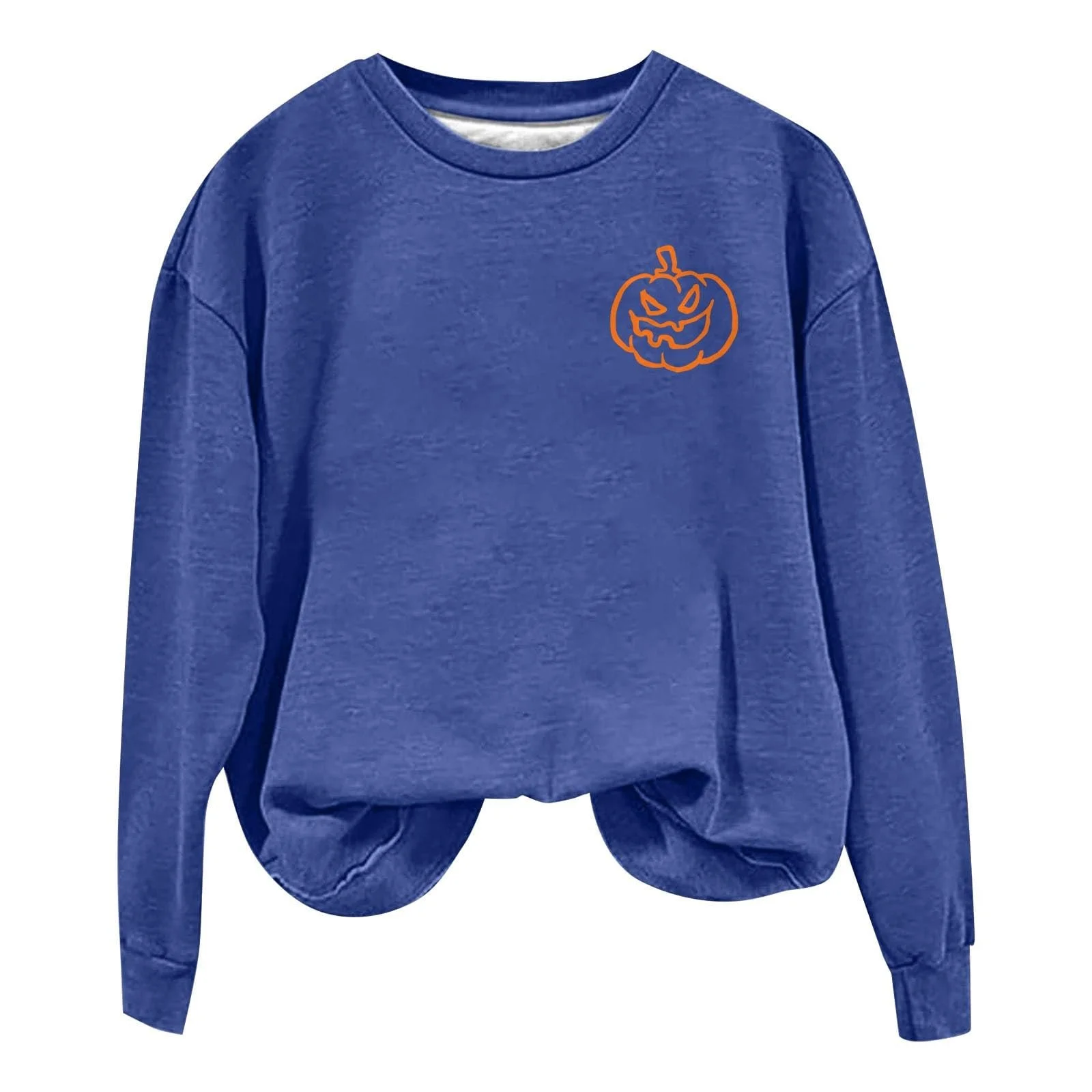Женские толстовки на Хэллоуин Повседневная легкая толстовка на Хэллоуин с тыквой и флагом, фото №3