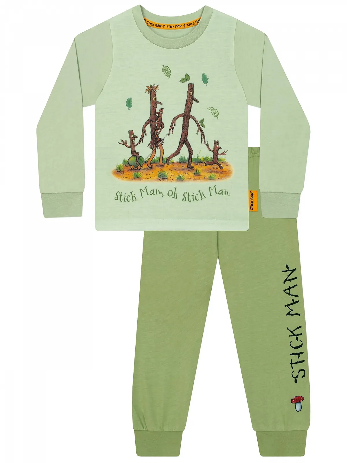 Пижама для мальчиков Stick Man, с длинными рукавами, зимняя, фото №1