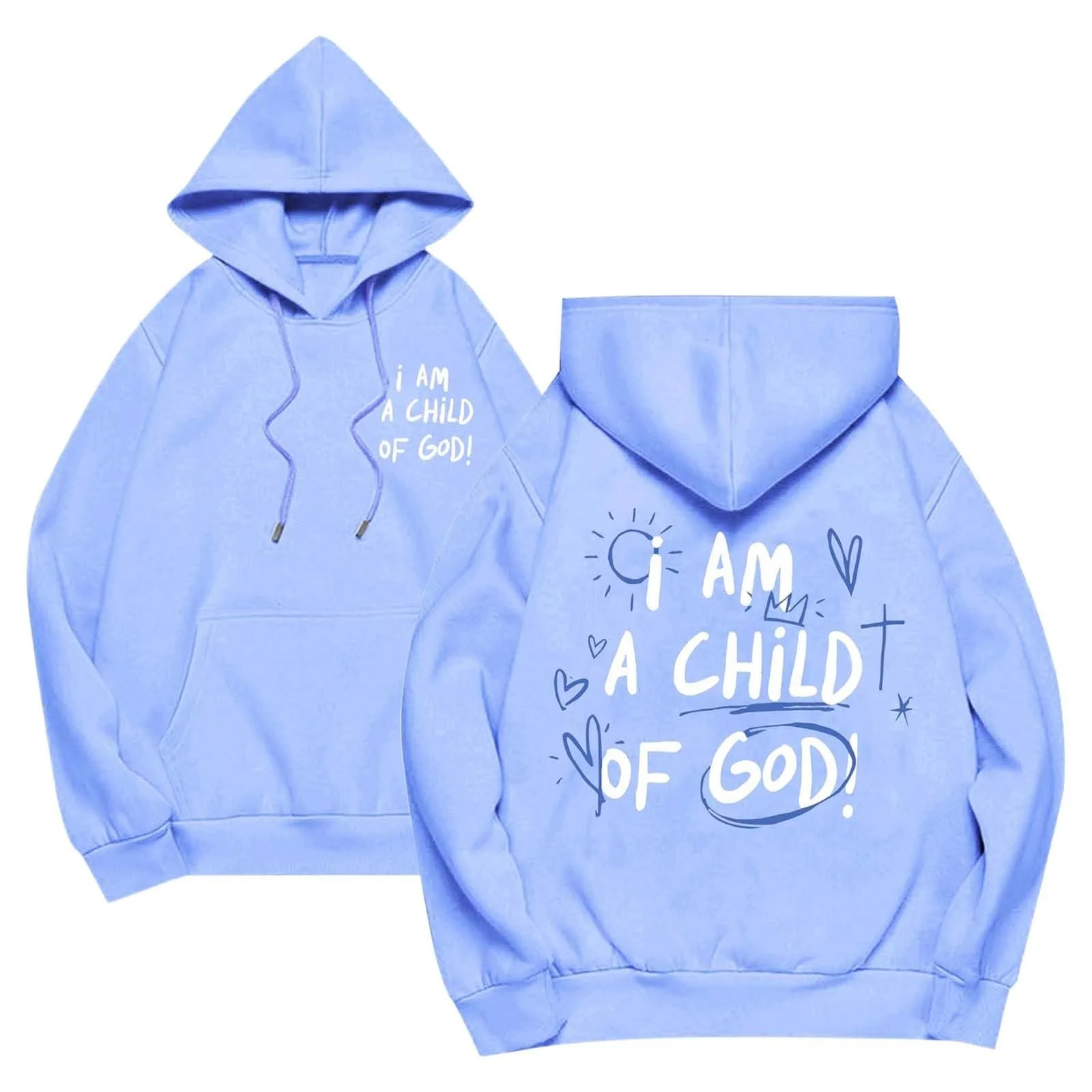 Худи Женский оверсайз с капюшоном, фото №3