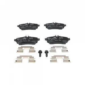 Комплект гальмівних колодок, дискове гальмо ATE 13.0460-2776.2 для MERCEDES-BENZ, передня вісь - Фото 1