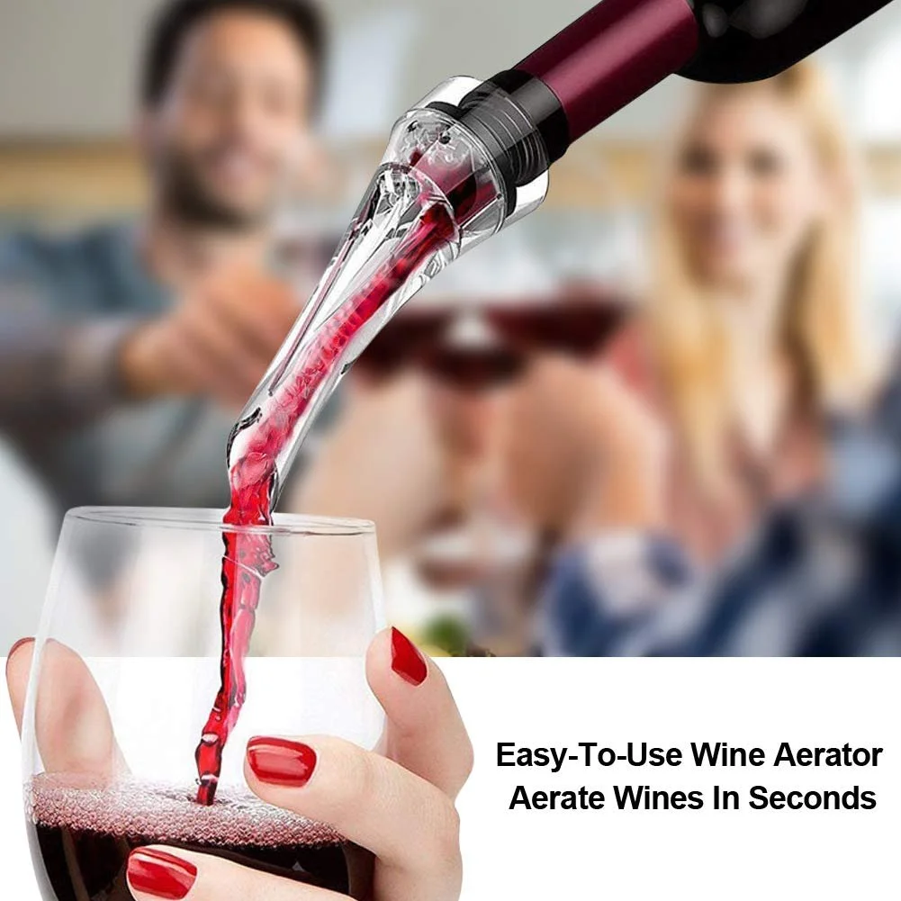 Штопор SumDirect, с ручкой из цинкового сплава, из древесины темно-вишневого цвета, фото №5