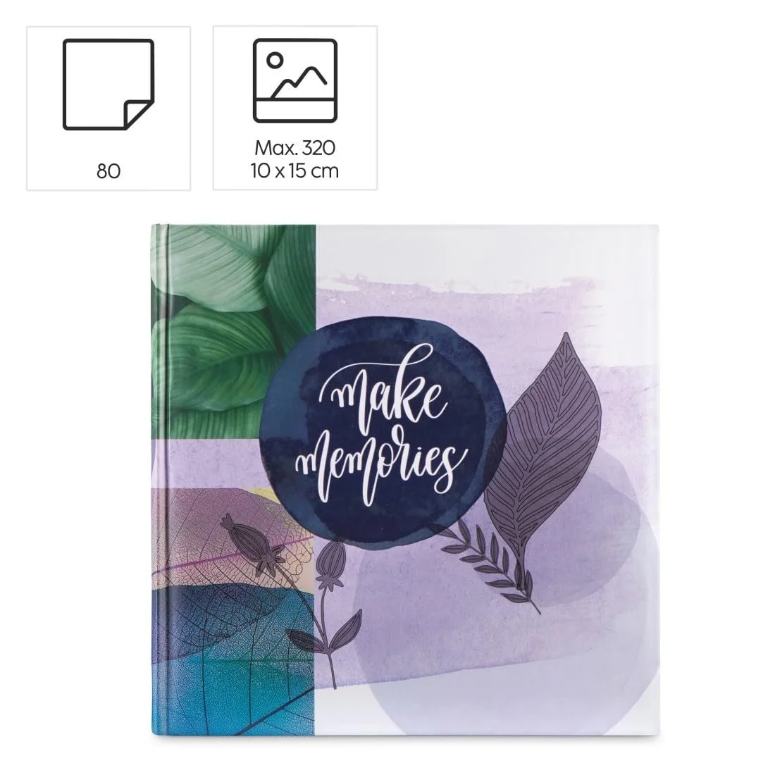 Фотоальбом Hama Nature Jumbo 30 x 30 см Белый, фото №2 Фотоальбом Hama Nature Jumbo 30 x 30 см Белый, фото №2