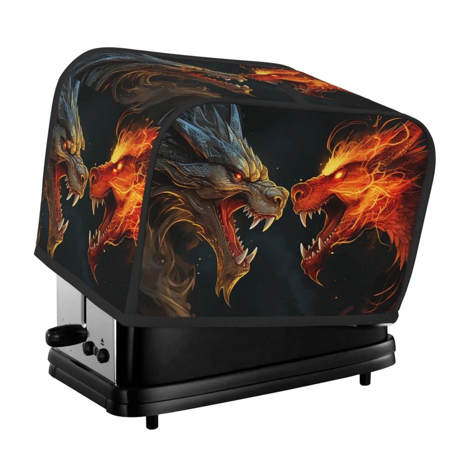 Чохол для тостера на 2 скибки Universal Dragons, фото №1 Чохол для тостера на 2 скибки Universal Dragons, фото №1