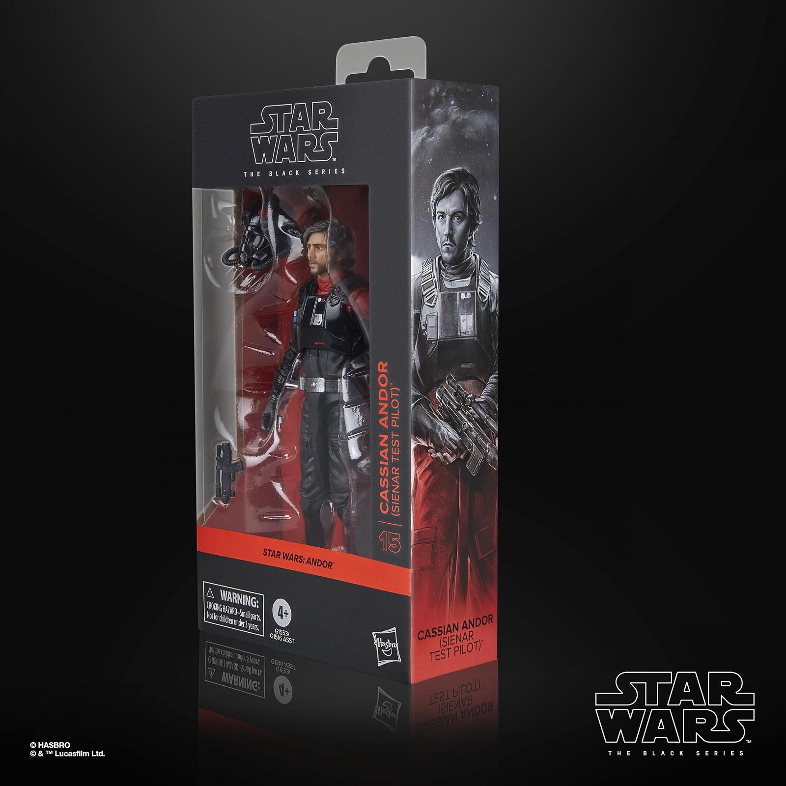 Екшн-фігурка Star Wars The Black Series Кассіан Андор (Sienar Test Pilot) 15 см, фото №11
