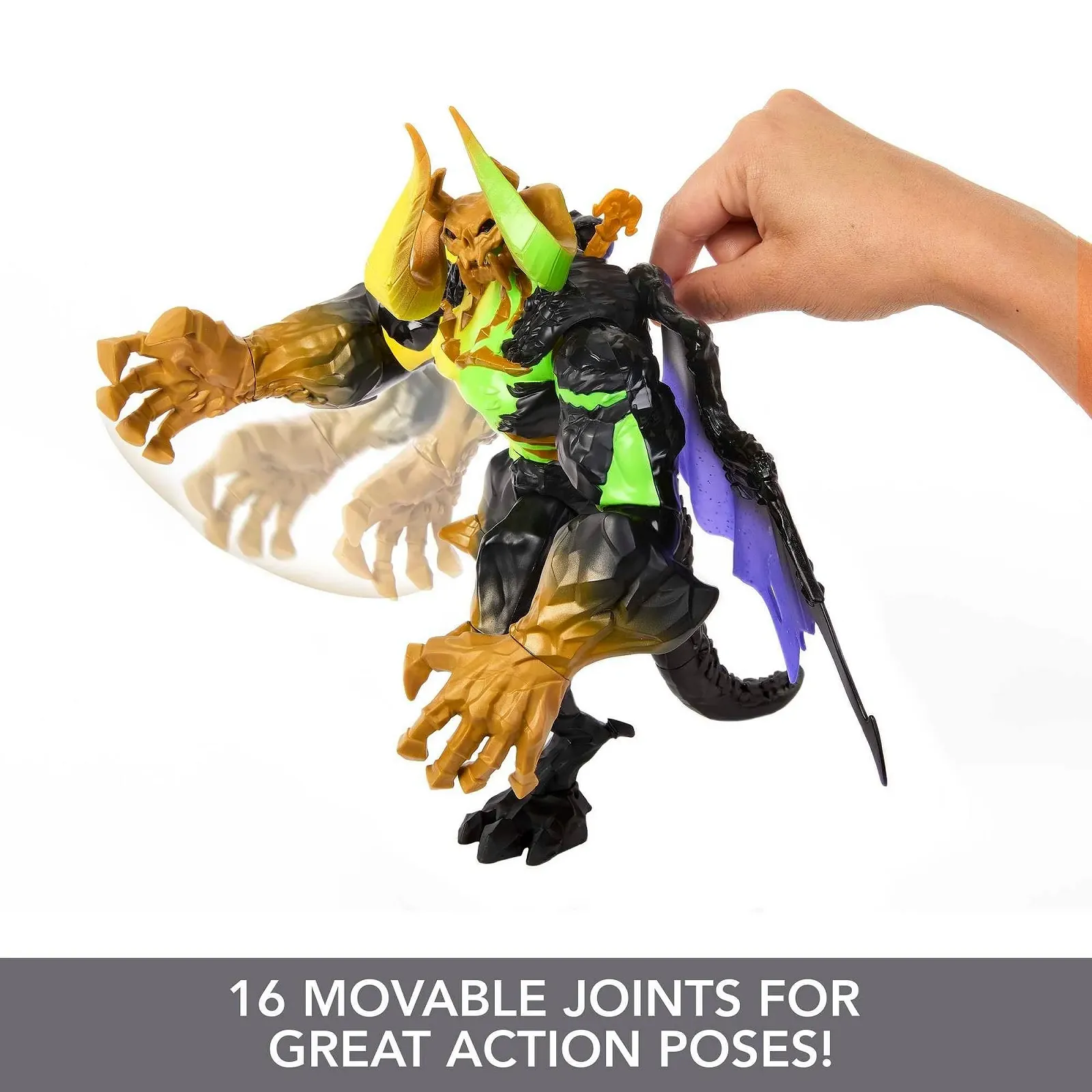 Ігрова фігурка The Masters of the Universe Cosmic Terror Skeletor Deluxe 24 см, фото №6