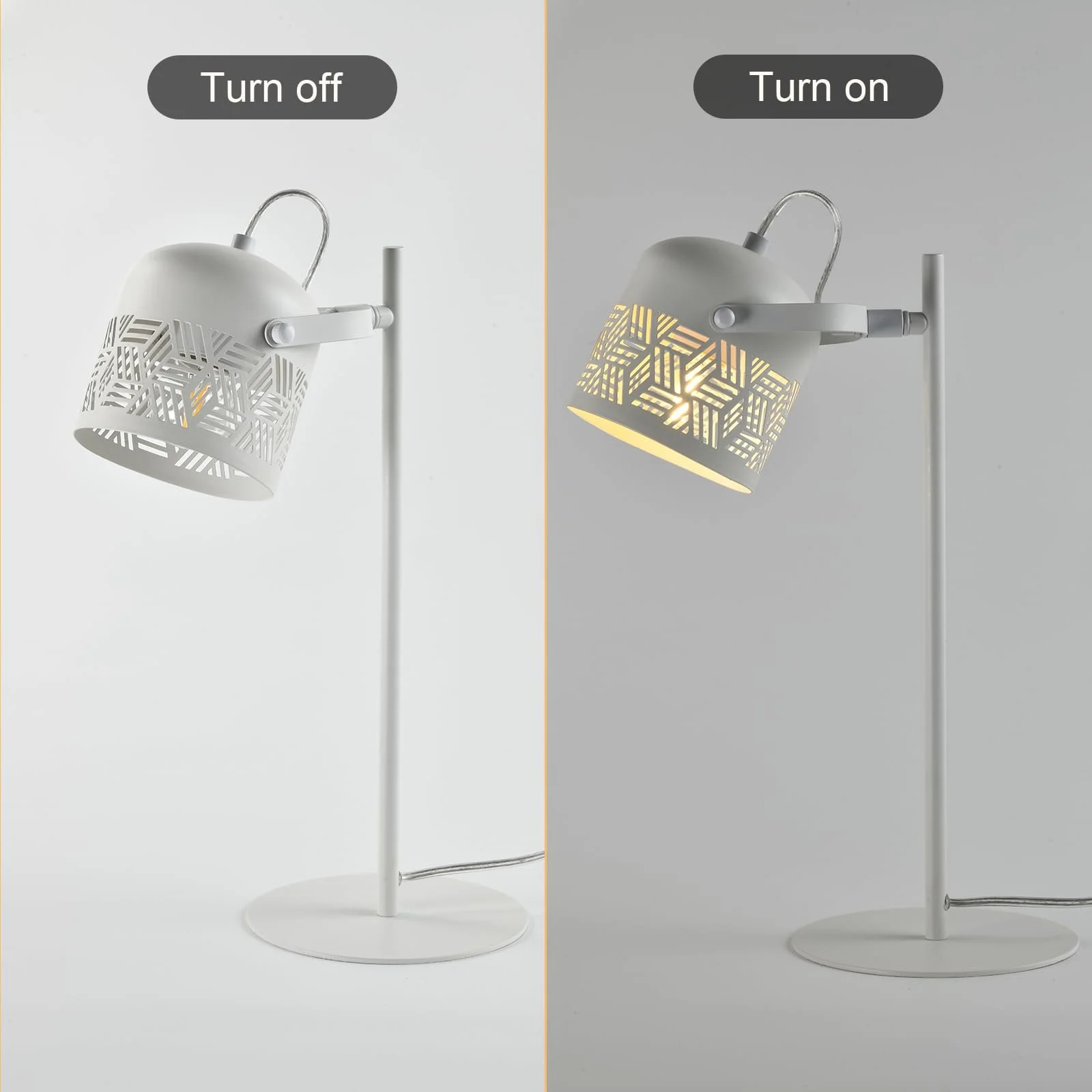 Настільна LED лампа LQWELL Retro Palace Style E27 металева, фото №5