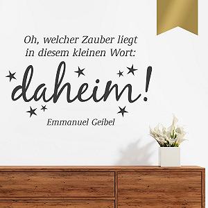 Купити Наклейка на стіну Wandkings Emmanuel GEIBEL At Home 50 x 30 см - Фото 1 Наклейка на стіну Wandkings Emmanuel GEIBEL At Home 50 x 30 см - Фото 1