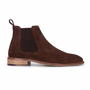 Челси ботинки Infinity Leather Suede Slip-On - Фото 1