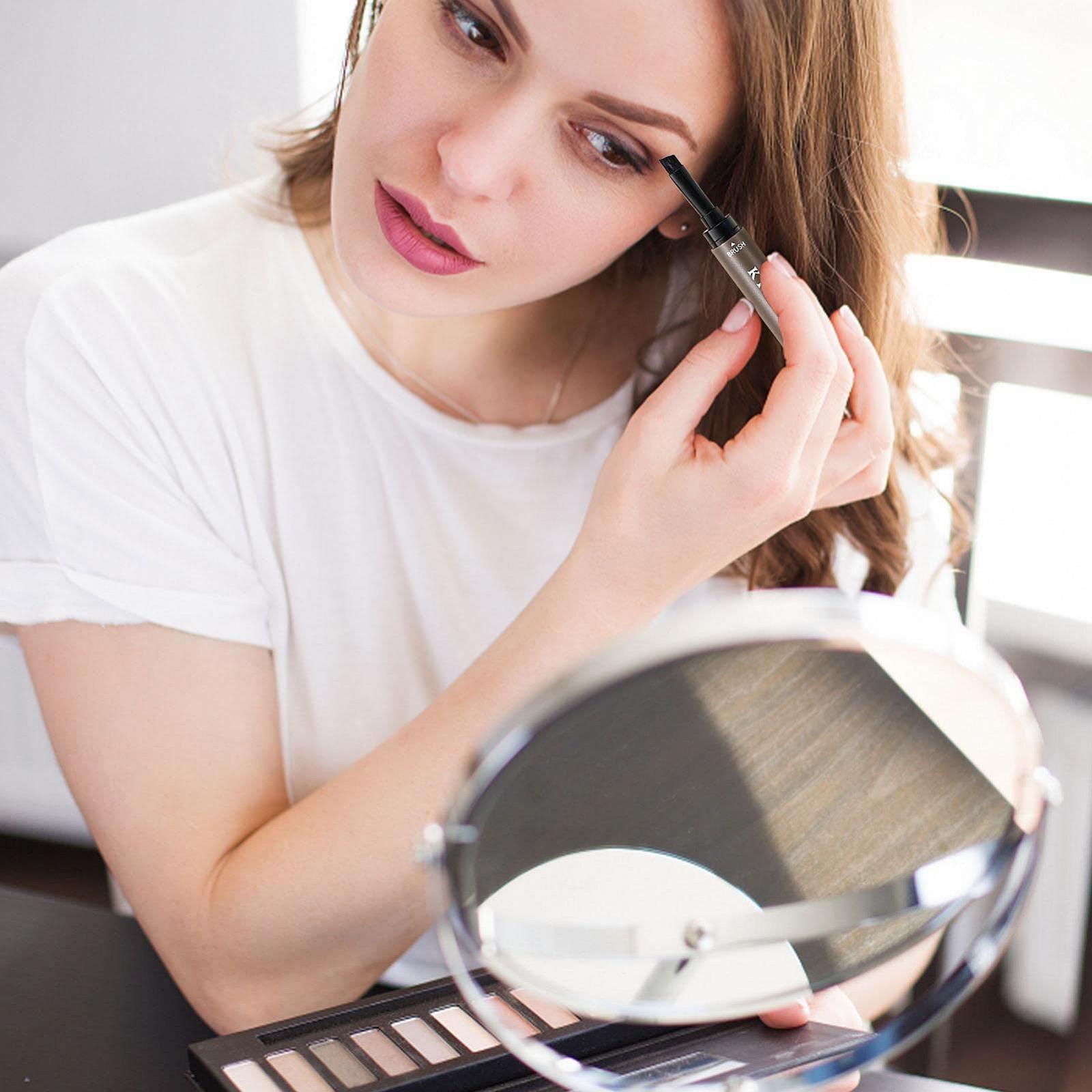Пензлик Rosixehird Brown Eyebrow Pencils Коричневий, фото №3