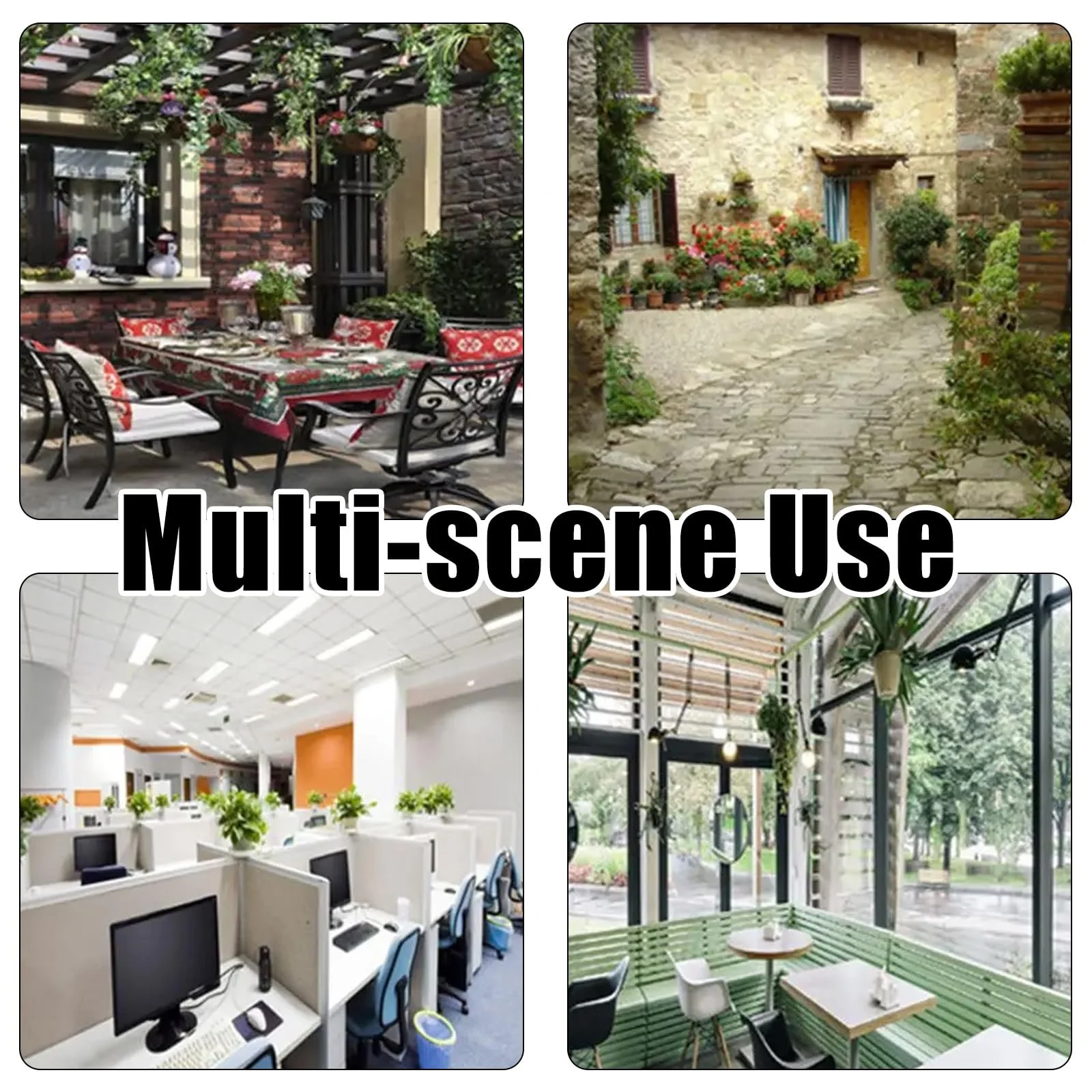 Ланцюги для підвісних кошиків YNR 4 шт. Металеві з S-подібними гачками Чорні, фото №7