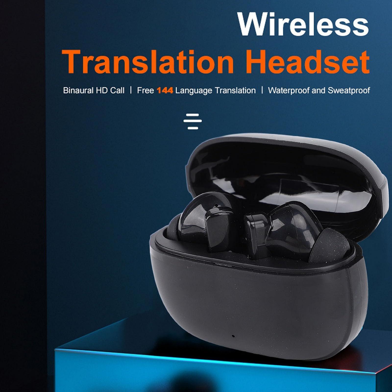 Наушники-переводчики Черный, фото №4