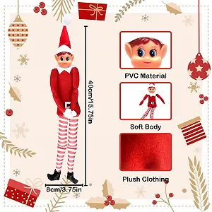 Лялька POPOYU Christmas Elf для хлопчиків і дівчаток synthetic.ua - Фото 1