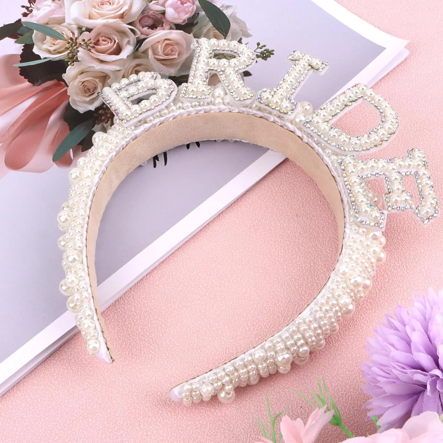 Обруч Жемчуг невесты A1, фото №5 Обруч Жемчуг невесты A1, фото №5