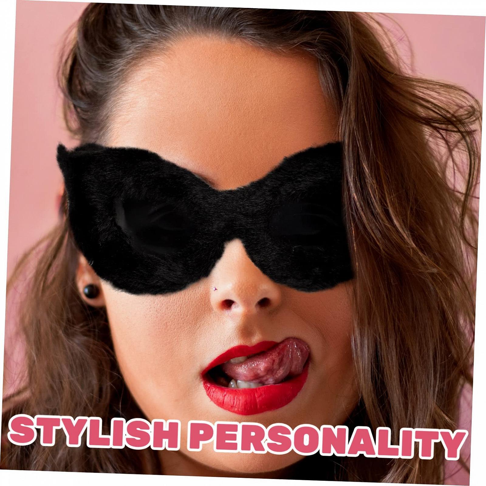 Сонцезахисні окуляри VALICLUD Плюшеві Вечірні Ретро Вінтажні Модні Фланель, фото №8