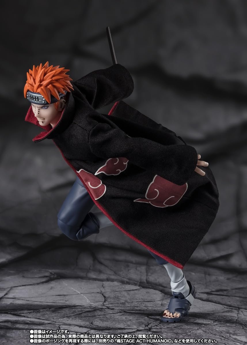 Екшн-фігурка Пейн Тендо Six Path Rinnegan Naruto Shippuden Bandai Spirits S.H.Figuarts TAMASHII NATIONS, фото №4