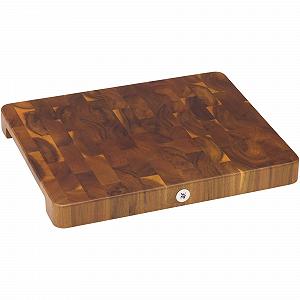 Набор: Разделочная доска WMF XL, дерево акации, 40 x 32 x 4 см и Набор ножей Touch 2 предмета, кухонный нож с защитной крышкой, специальная сталь для лезвий с антипригарным покрытием, острый, поварской нож, нож для овощей synthetic.ua - Фото 1