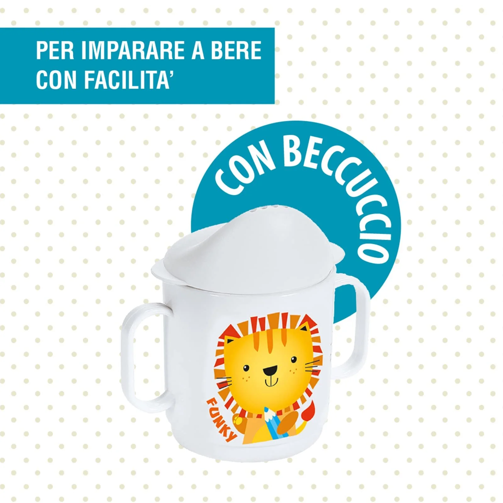 Набор посуды Cosmoplast Funky Lion Белый, фото №4 Набор посуды Cosmoplast Funky Lion Белый, фото №4