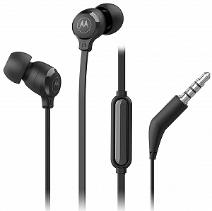 Наушники Motorola Sound Earbuds 3-S с микрофоном Черные - Фото 1