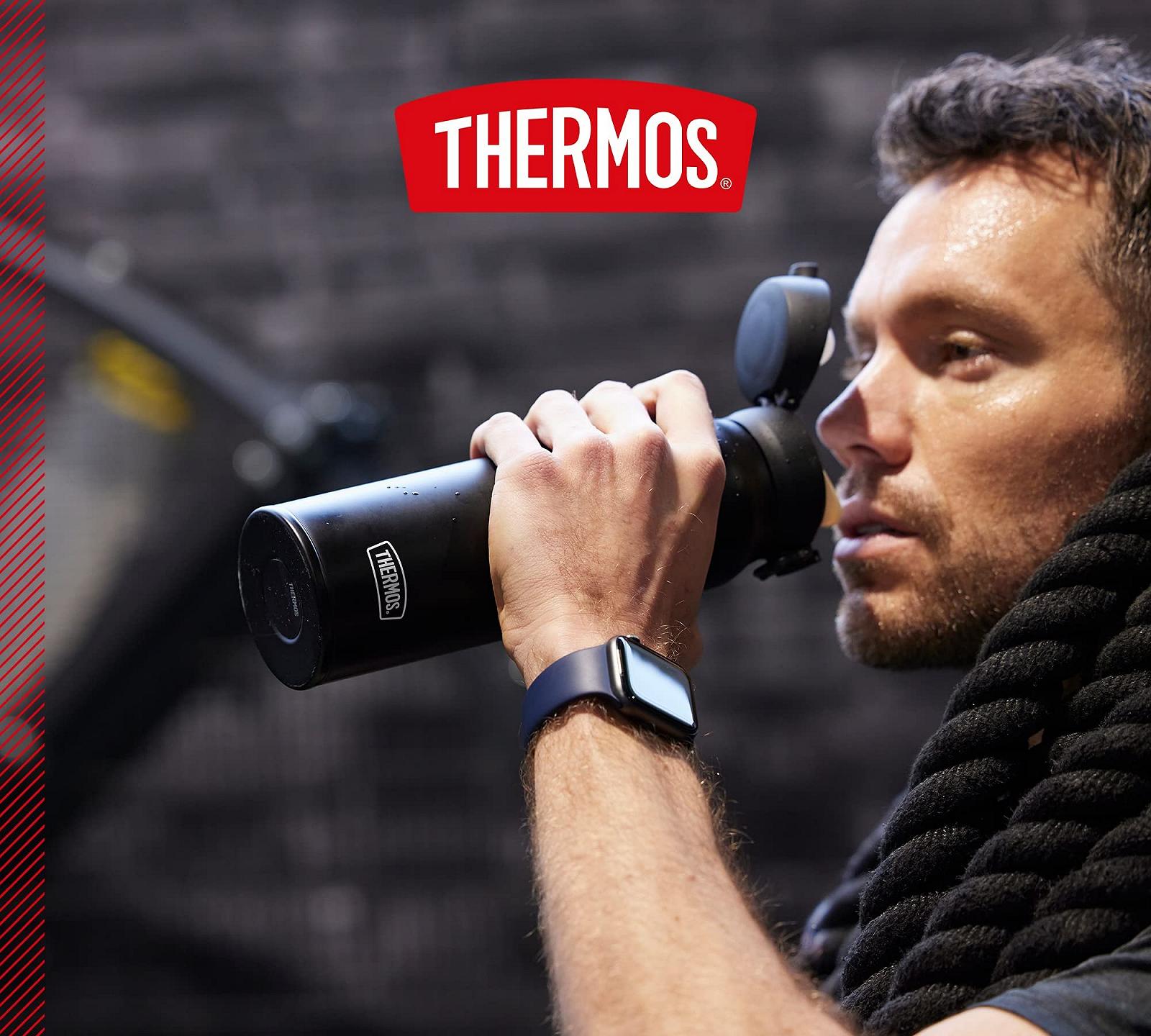 Термос Thermos Ultralight 0.75 L Charcoal Black, фото №6 Термос Thermos Ultralight 0.75 L Charcoal Black, фото №6