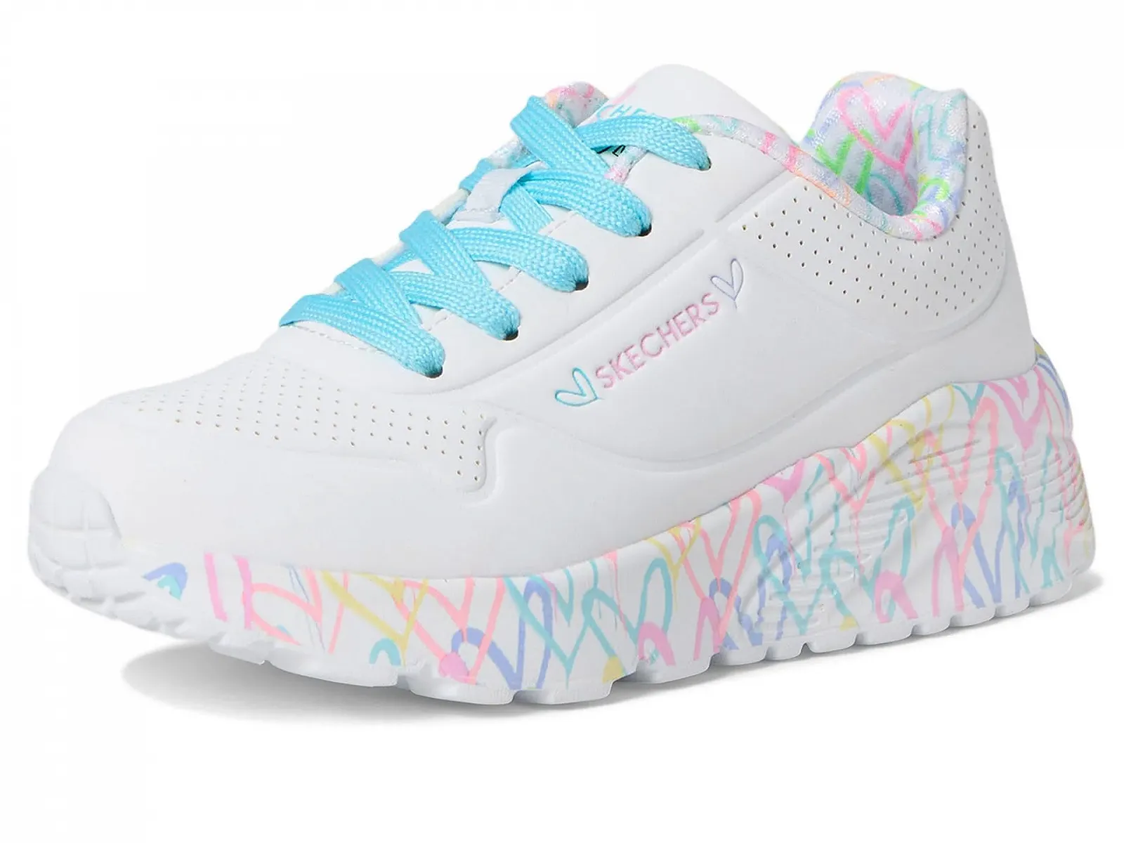 Кроссовки Skechers UNO Lite Lovely Luv Девочка, фото №7