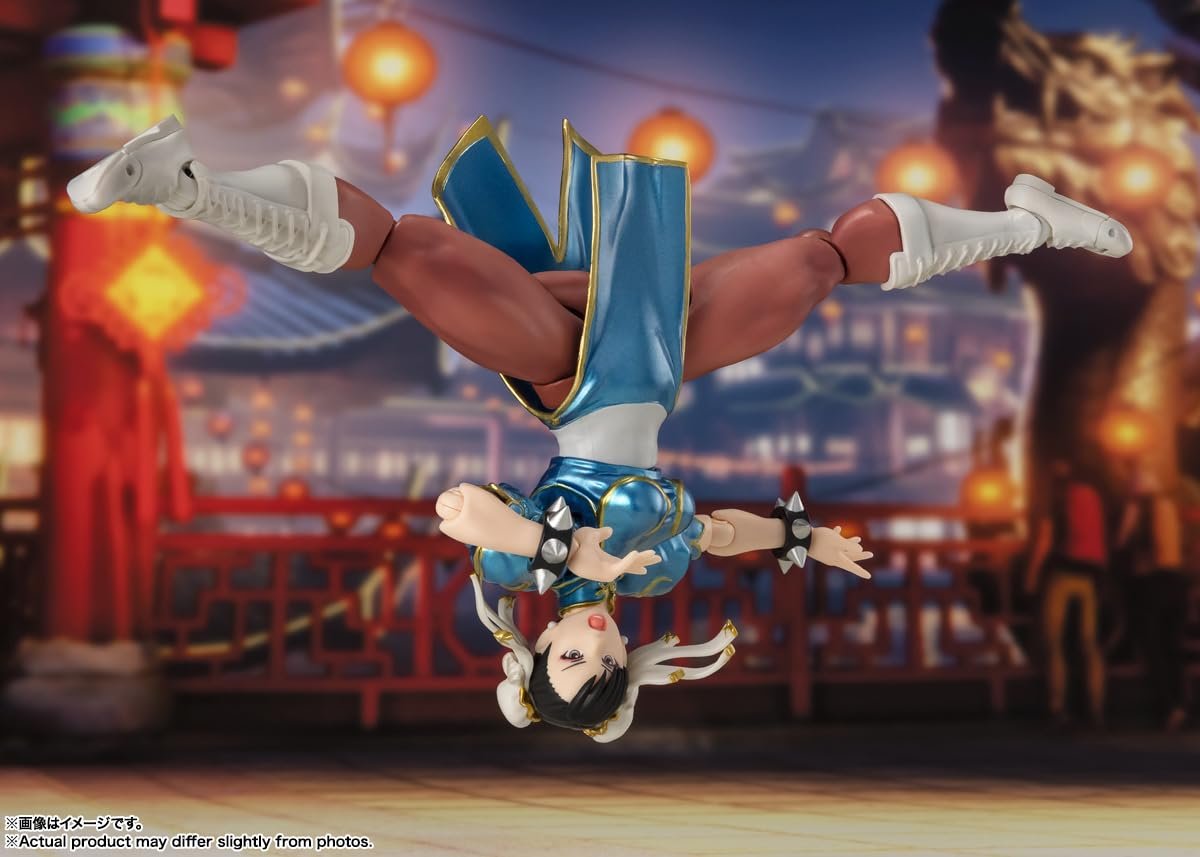 Екшн-фігурка Bandai Spirits S.H.Figuarts Street Fighter Chun-Li Outfit 2 (Класичний одяг), фото №6