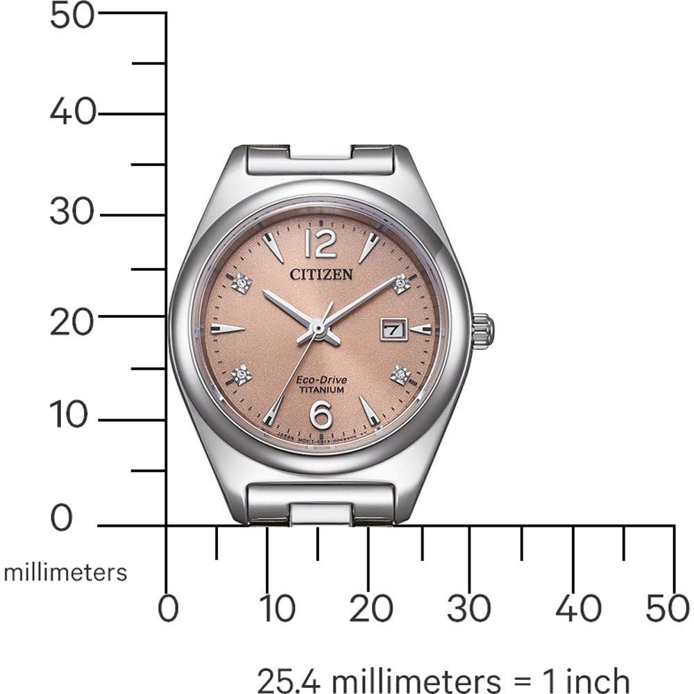 Жіночий аналоговий годинник CITIZEN EW2601-81Z, сріблястий, браслет, фото №4