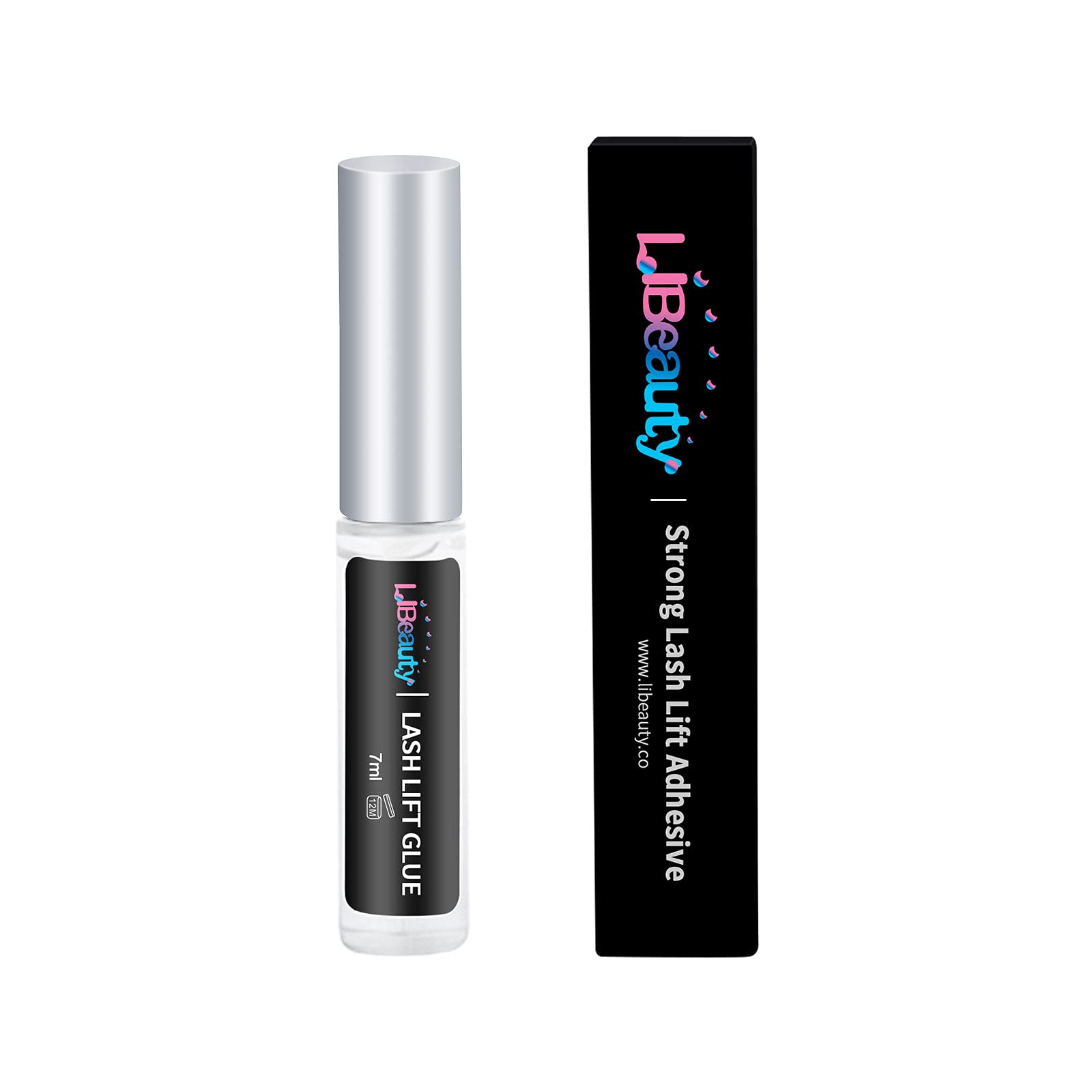 Клей для вій Libeauty Eyelash Perm Glue прозорий та білий, фото №1