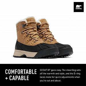 Мужские зимние водонепроницаемые ботинки Sorel Scout 87' Lux synthetic.ua - Фото 1