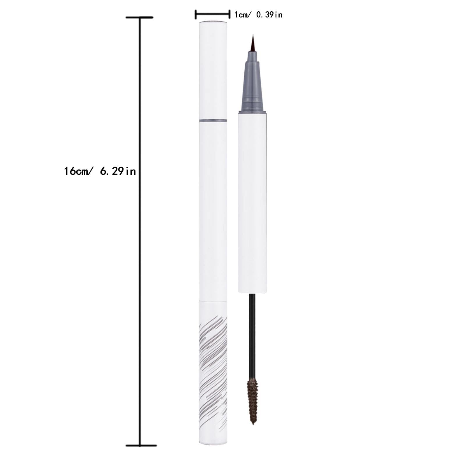 Помиада Augenbrauen Кamm Augenbrauenstift 4 Zinken Чорний, фото №6