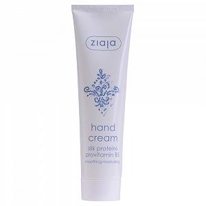 Крем для рук Ziaja Silk Proteins, білий, 100 мл - Фото 1