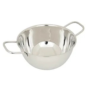 Миска для смешивания Whistling Kettle 24 см 3.8 л Нержавеющая сталь С ручками Круглая - Фото 1