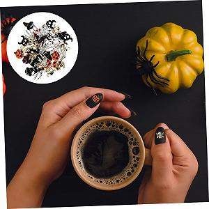 Підвіска для нігтів MERRYHAPY Хелловін, 50 шт, метал synthetic.ua - Фото 1