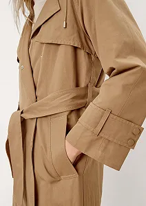 Пальто s.Oliver Женское Свободный Крой Длинный Рукав synthetic.ua - Фото 1